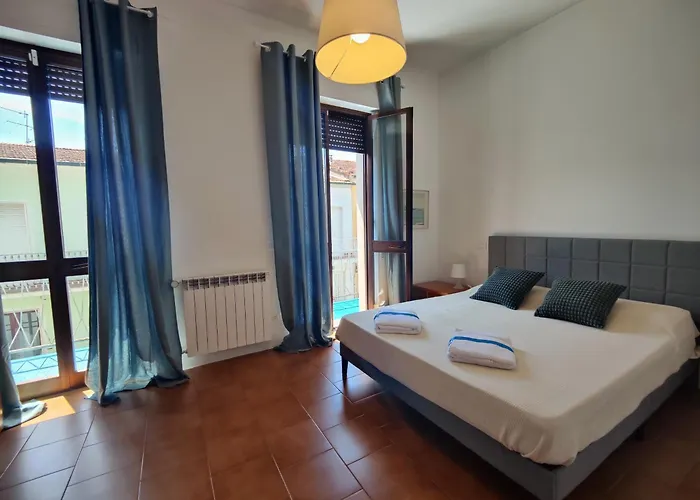 Casa Azzurra, Giardino, E Vicina Al Mare Casa de Férias